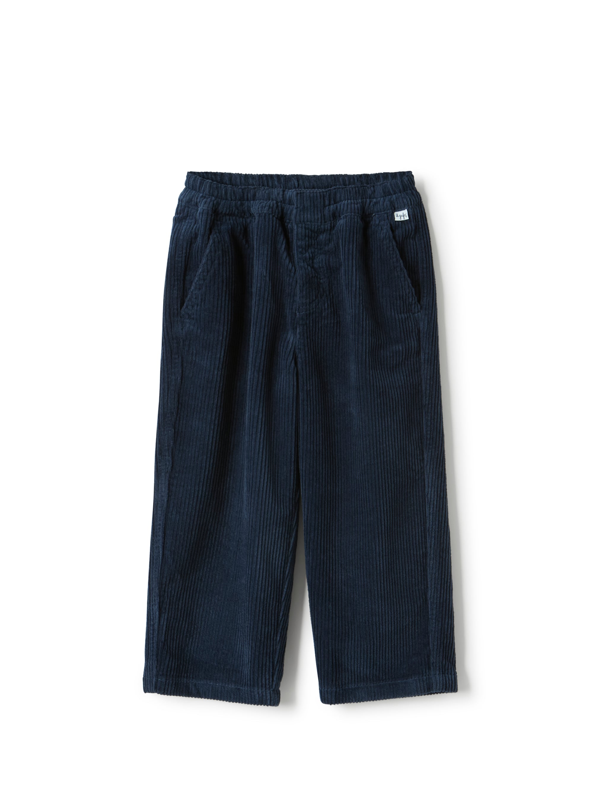 Carrot pants in corduroy