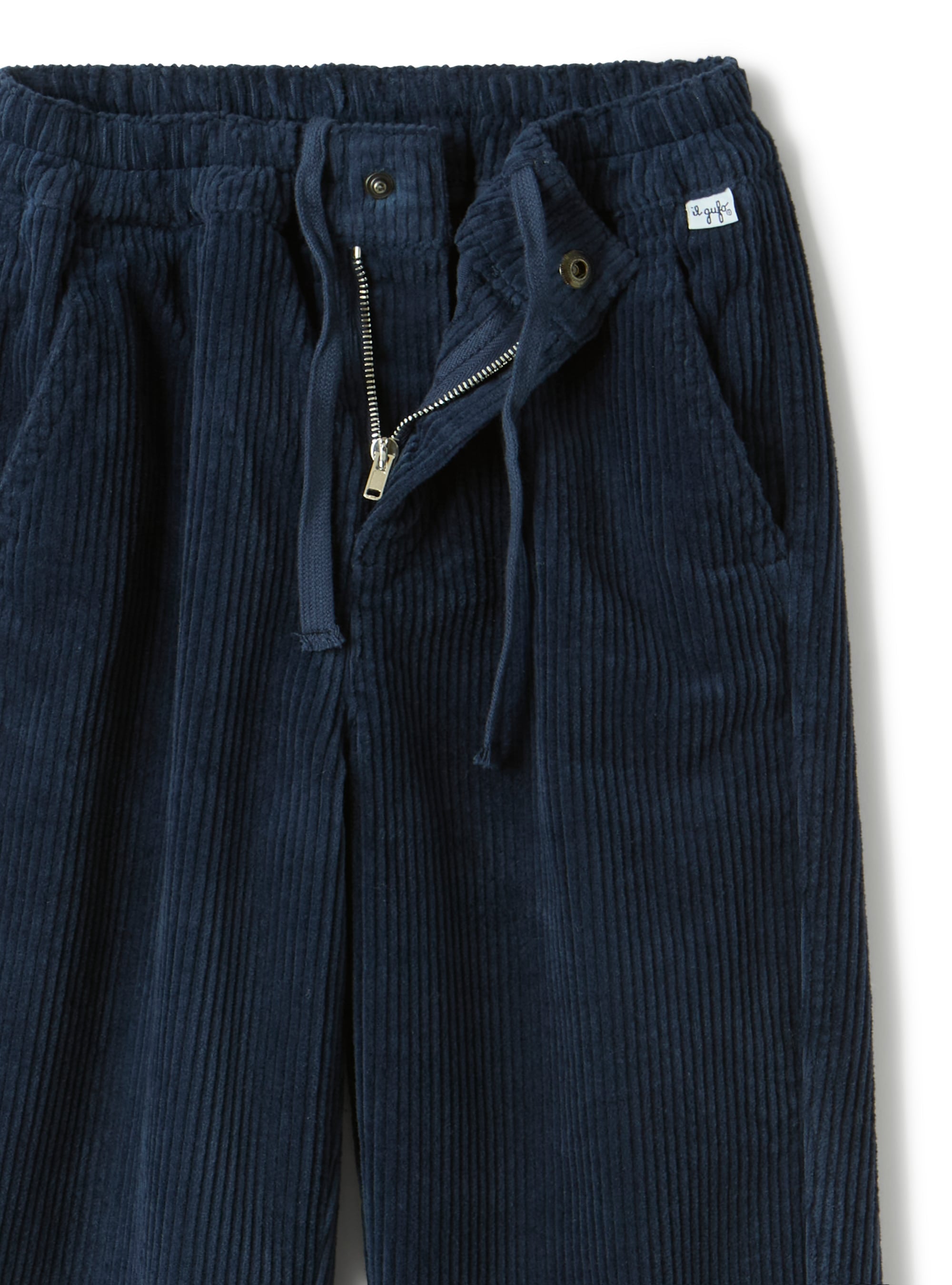 Carrot pants in corduroy