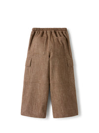 Cargo pants in cotton blend