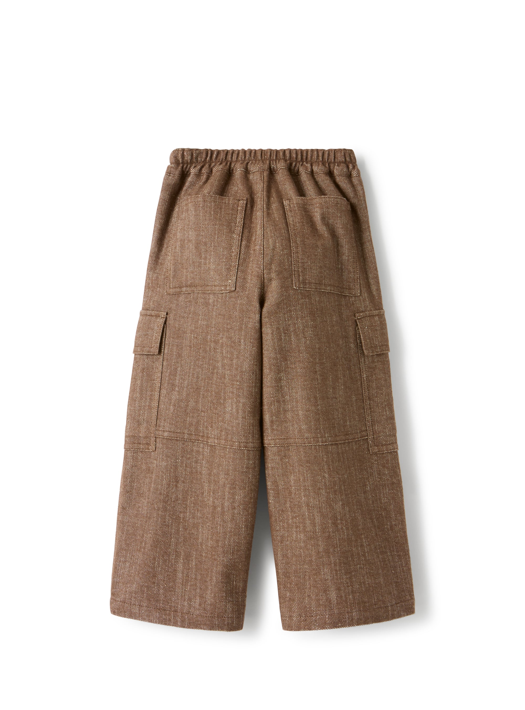 Cargo pants in cotton blend