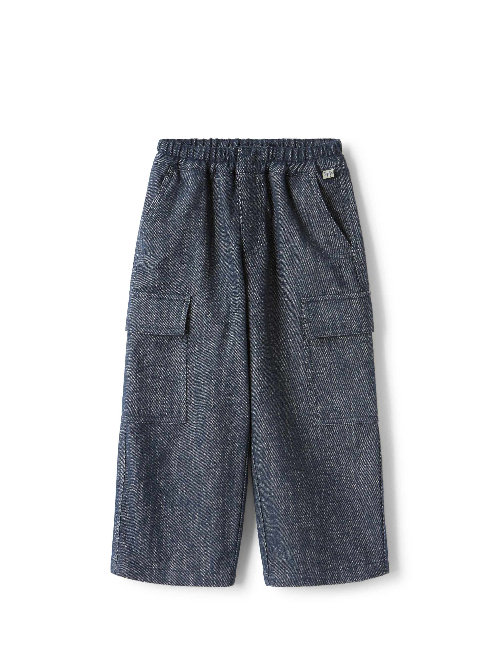Cargo pants in cotton blend