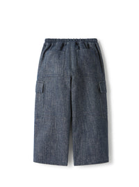 Cargo pants in cotton blend