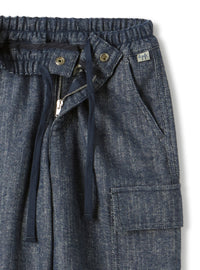 Cargo pants in cotton blend