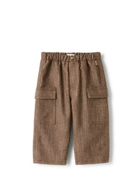 Cargo pants in cotton blend