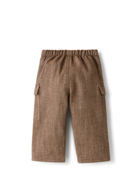Cargo pants in cotton blend