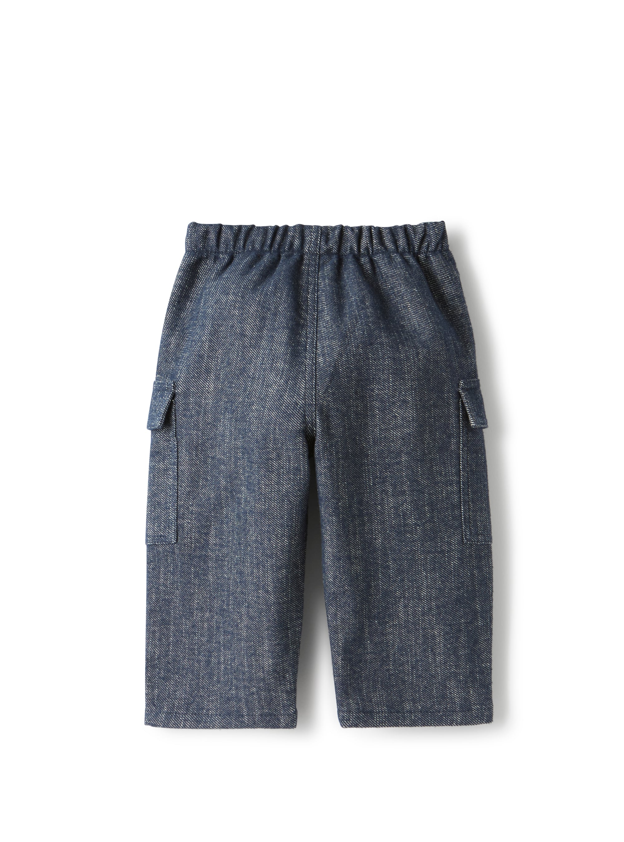 Cargo pants in cotton blend