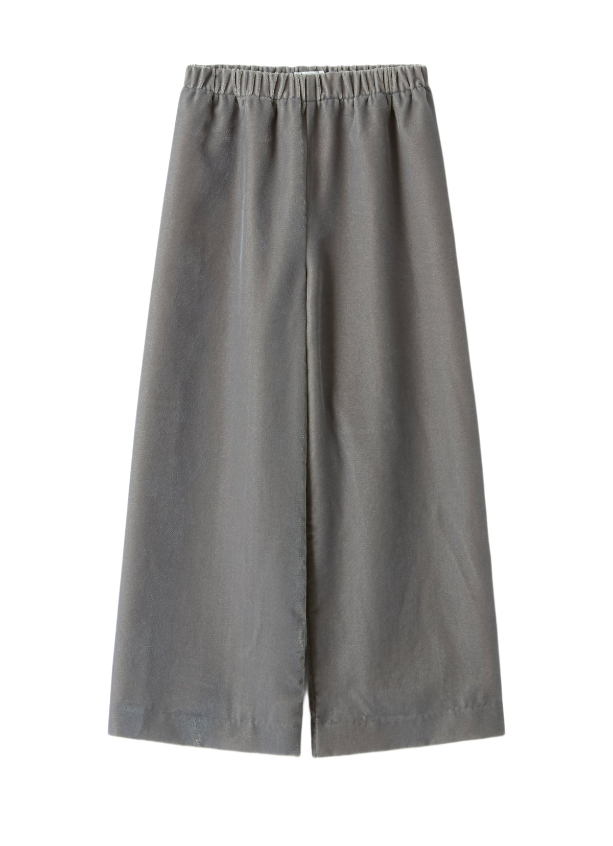Wide-Leg Pants In Smooth Velvet