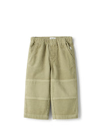 Wide-leg pants in corduroy