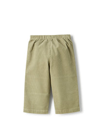 Wide-leg pants in corduroy