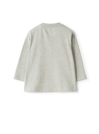 Long-sleeve t-shirt with an owl print