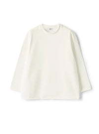 Brushed jersey long-sleeve t-shirt