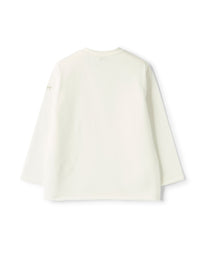 Brushed jersey long-sleeve t-shirt