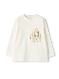 Long-sleeve t-shirt with print