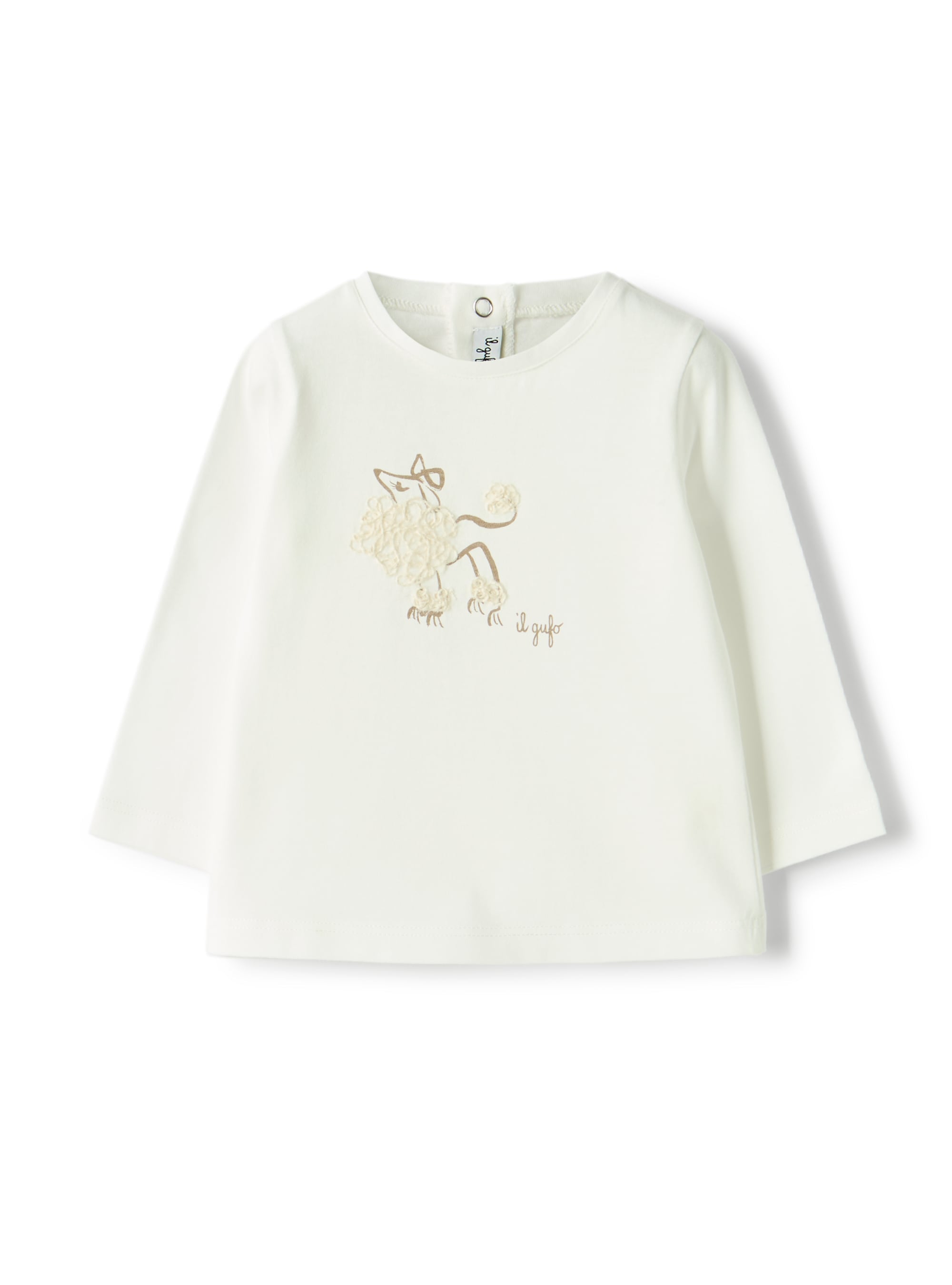 Long-sleeve t-shirt with a bunny print