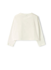 Long-sleeve t-shirt with floral print