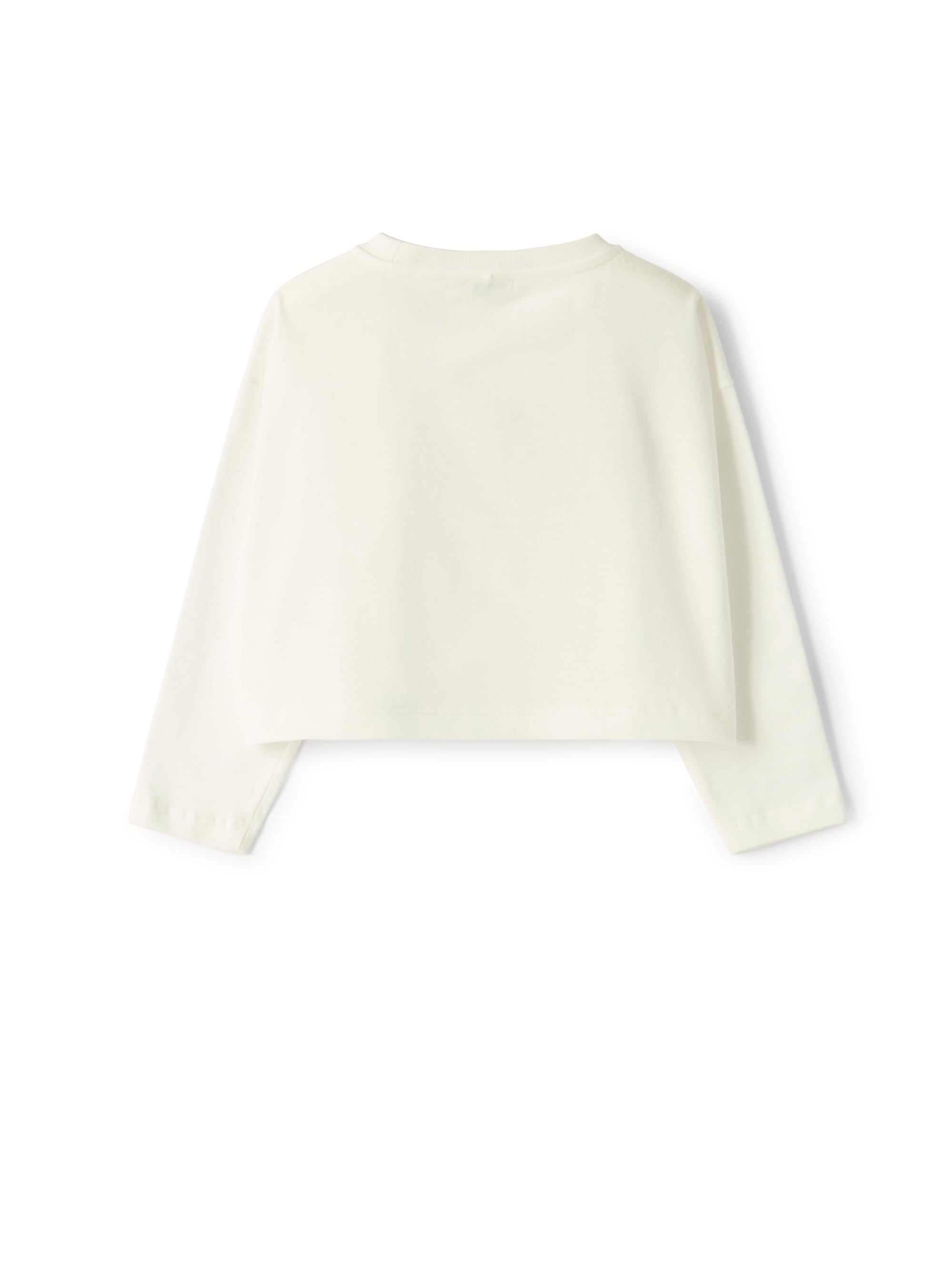 Long-sleeve t-shirt with floral print