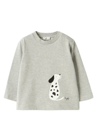Long-Sleeve T-Shirt With A Bunny Print