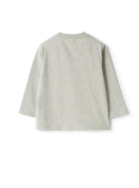 Long-sleeve t-shirt with a bunny print