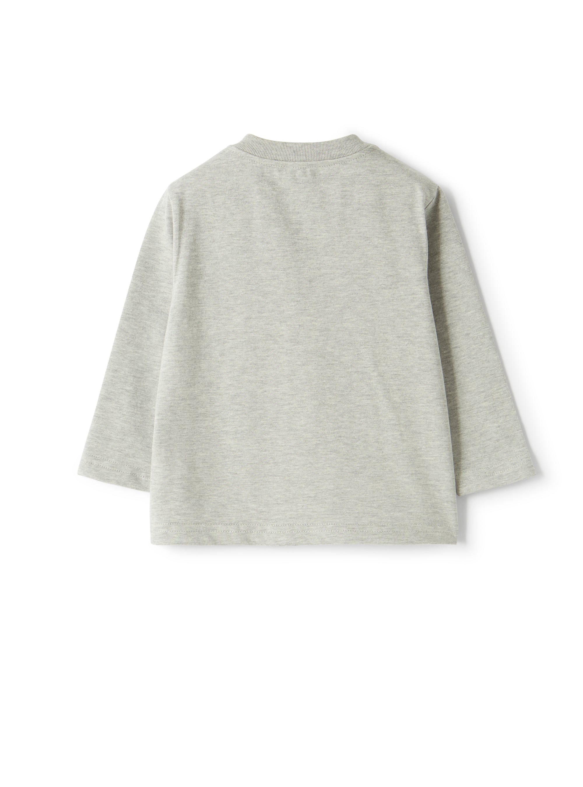 Long-sleeve t-shirt with a bunny print