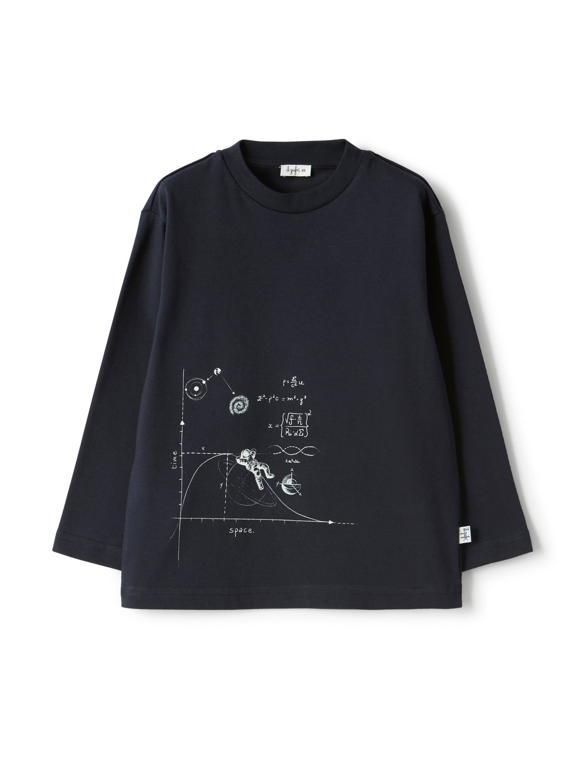Long-sleeve t-shirt with print