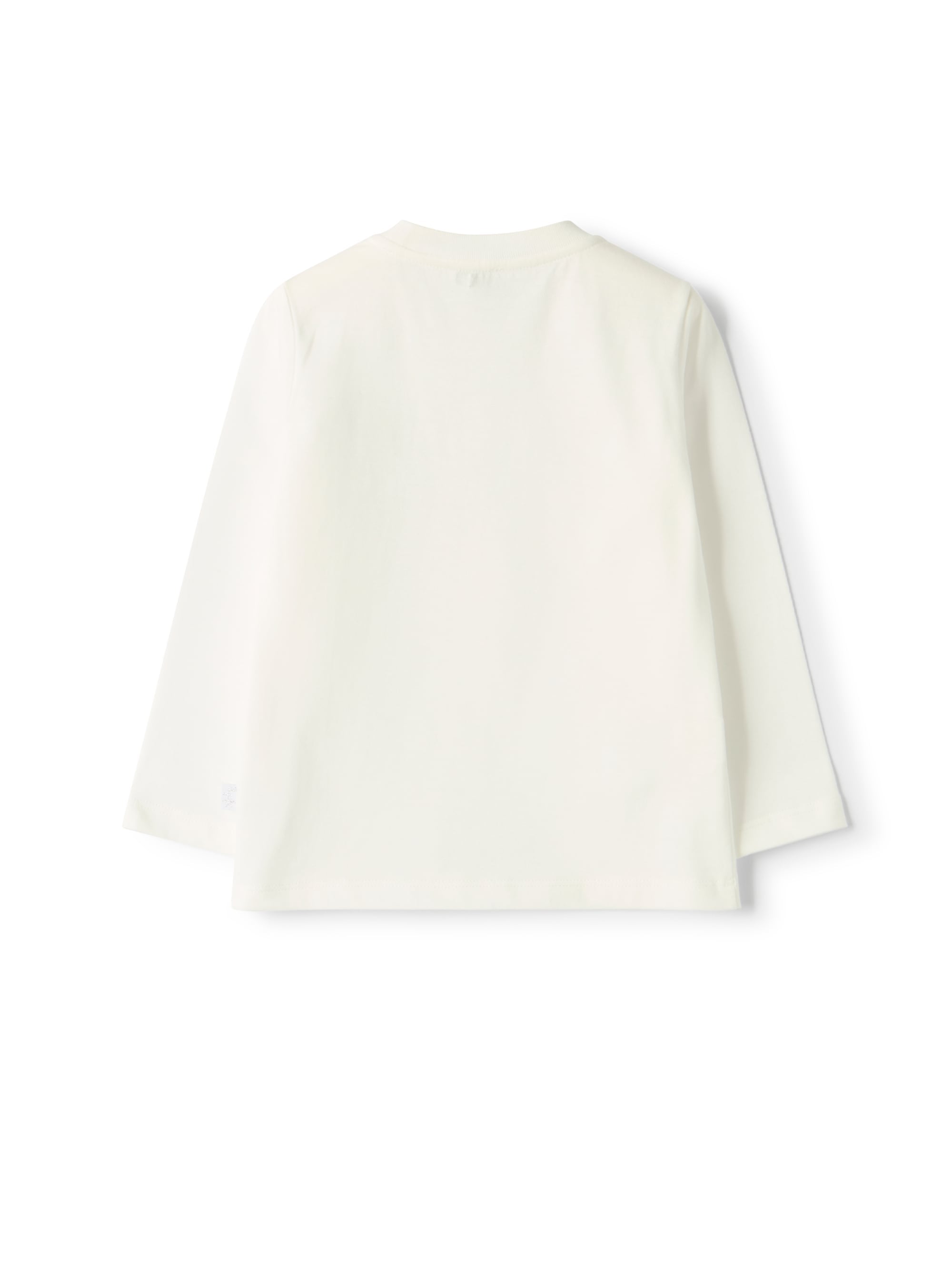 T-shirt with an appliqué heart