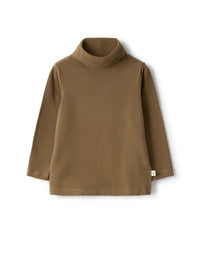 Stretch jersey turtleneck t-shirt