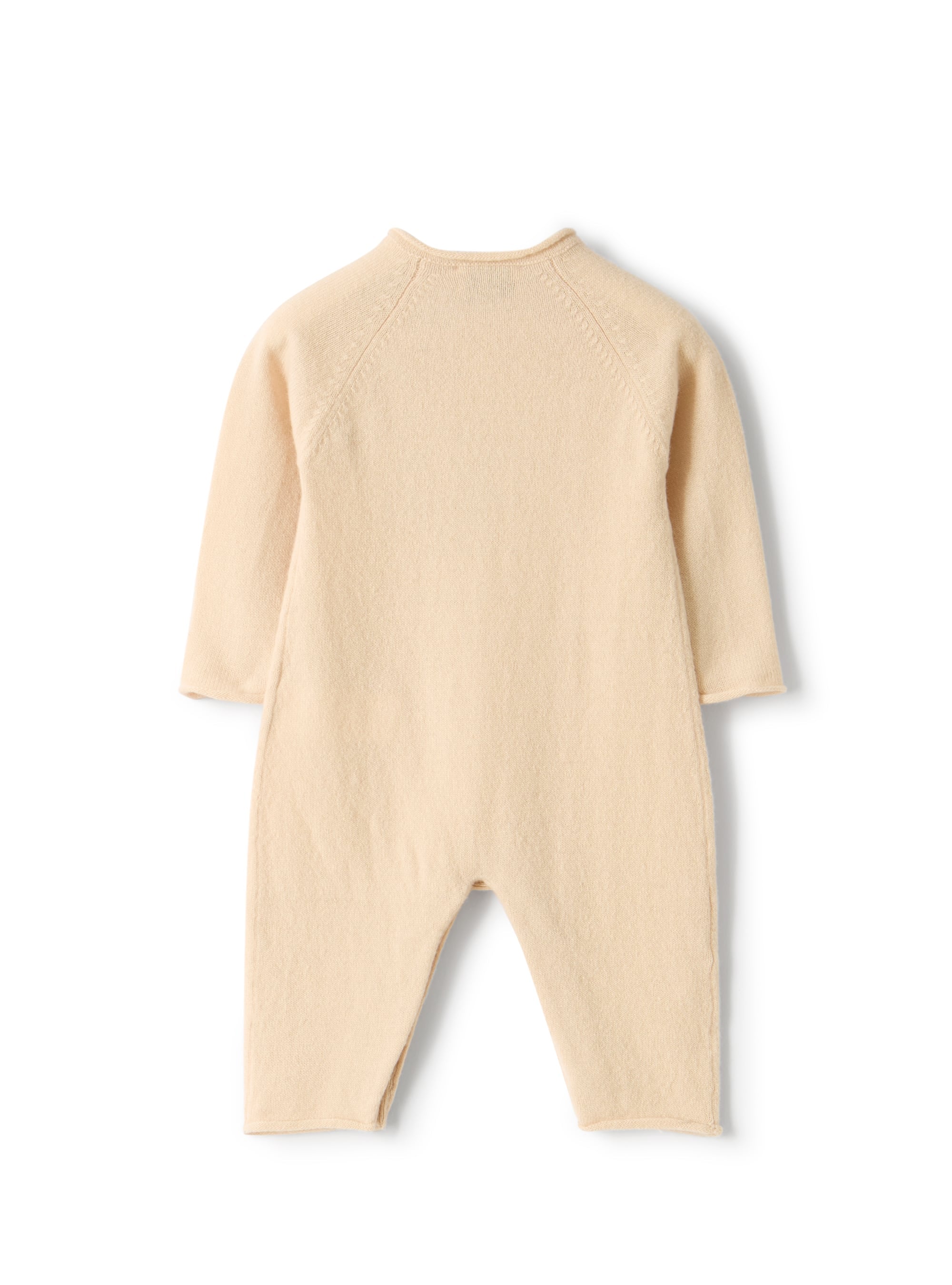 Merino wool onesie with an owl design