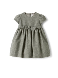 Dress in wool blend and Lurex yarn