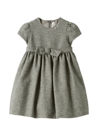 Dress In Wool Blend And Lurex Yarn