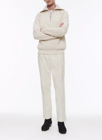 Pull en laine mérinos - Ecru