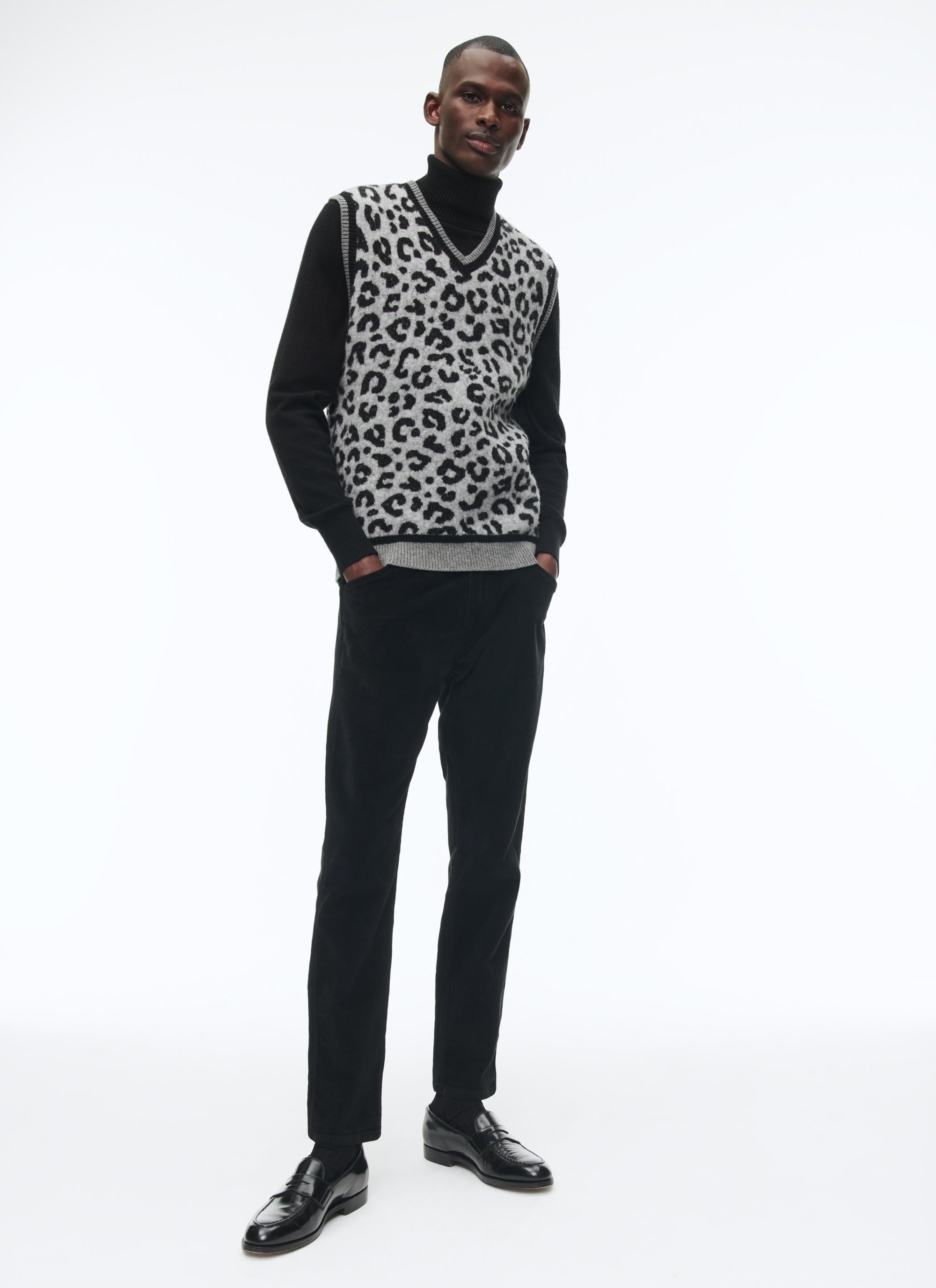 Gris Chine Moyen Pull - Gris Chine Moyen