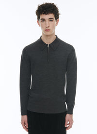 Gris Chine Foncé Polo - Gris Chine Foncé