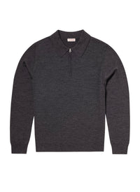 Gris Chine Foncé Polo - Gris Chine Foncé