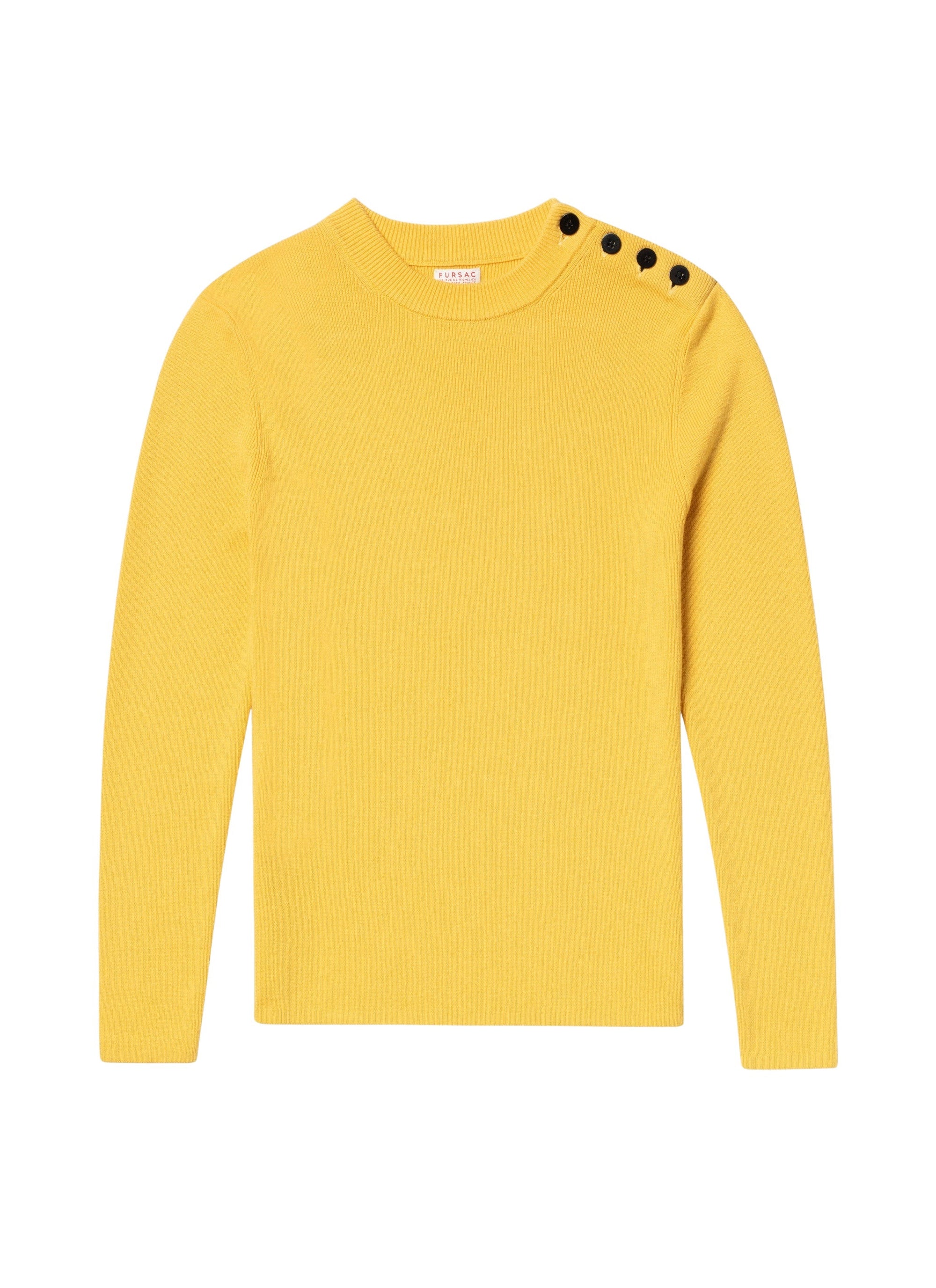 Jaune Paille Pull - Jaune Paille