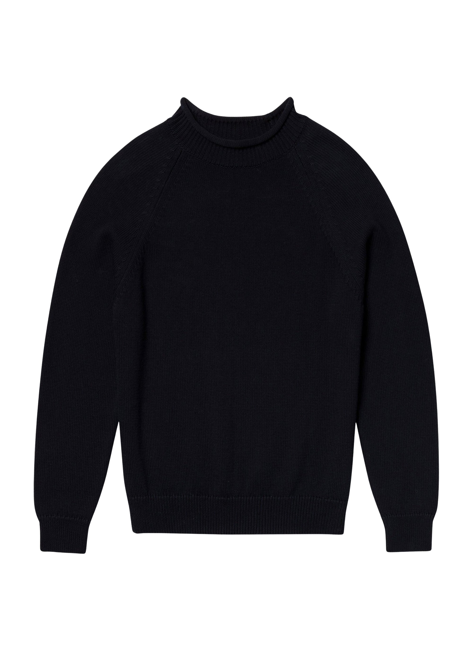 Pull à col montant - Marine