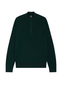 Lightweight woollen jumper - Forest