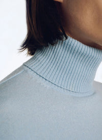 Pull à col roulé en laine - Persan