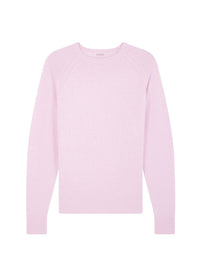 Pull fin en laine - Rose pâle