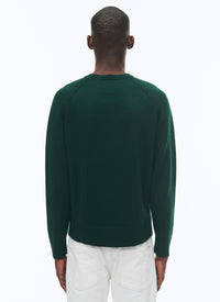 Pull à maille fine en laine - Forêt