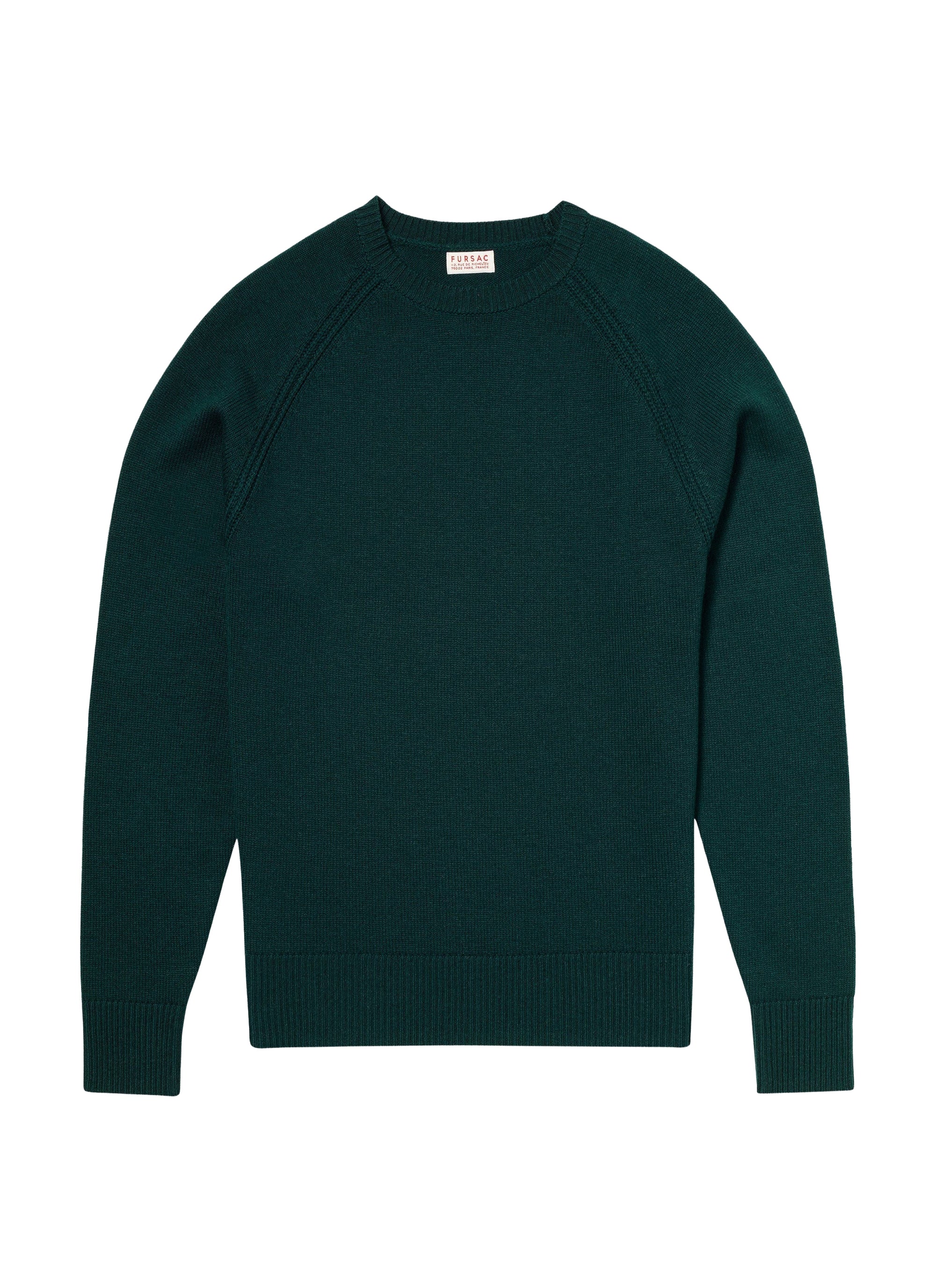 Pull à maille fine en laine - Forêt