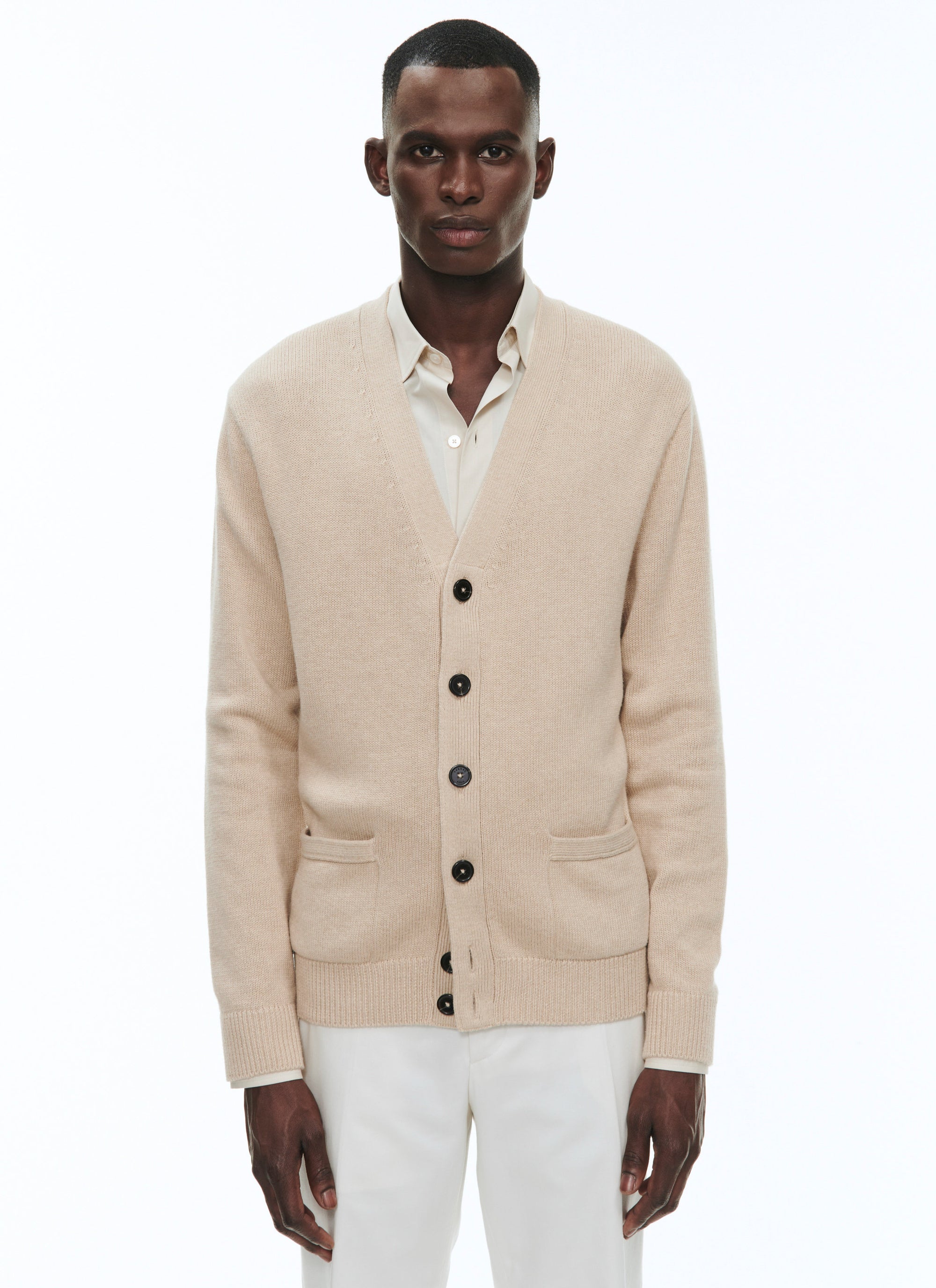 Beige Cardigan - Beige