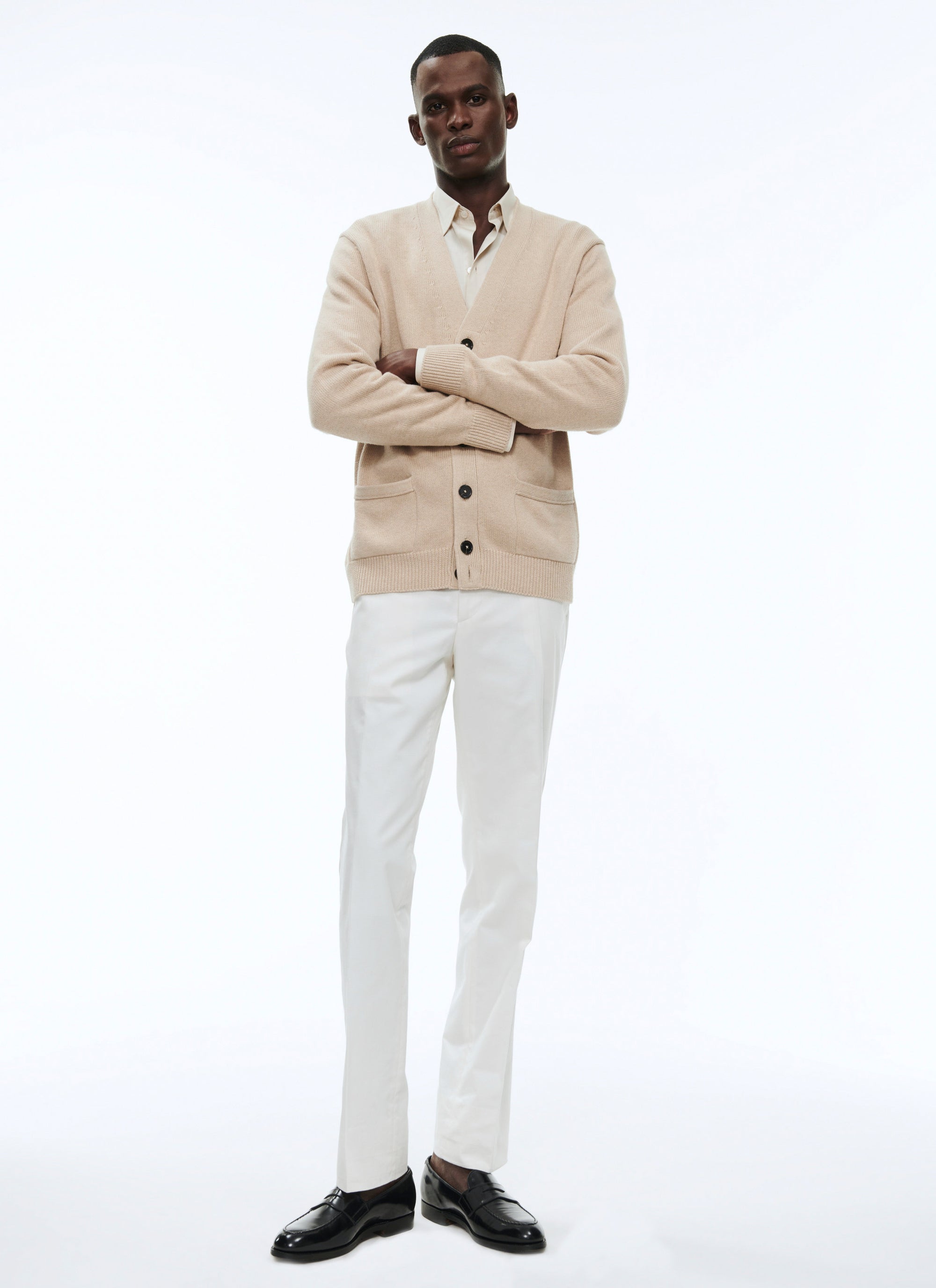 Beige Cardigan - Beige