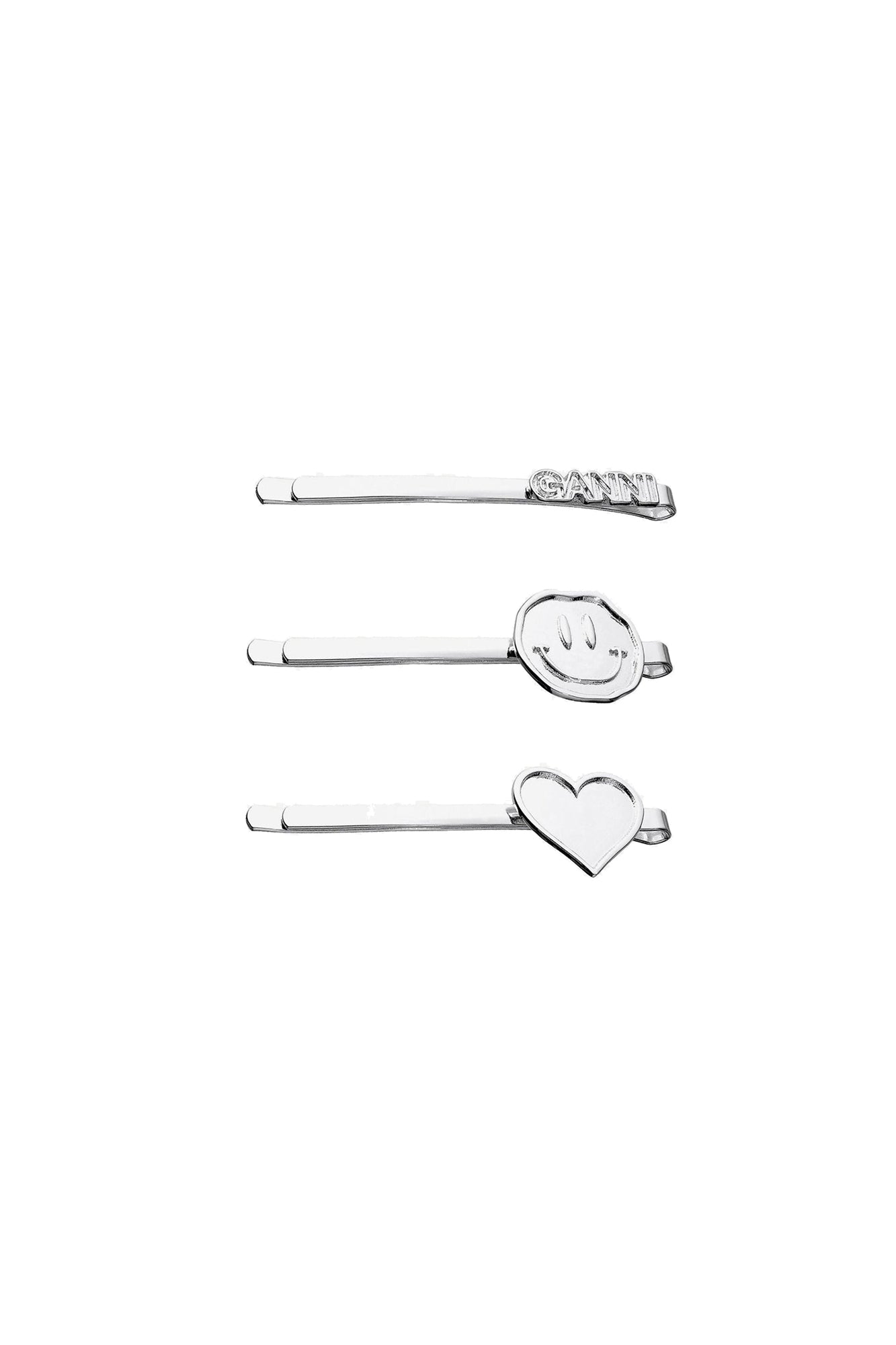 Lot de 3 épingles à cheveux - Silver