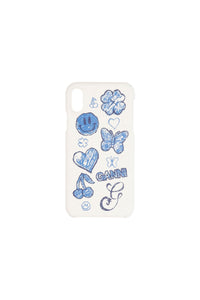 Coque iPhone X/Xs en graine de lin - Heather