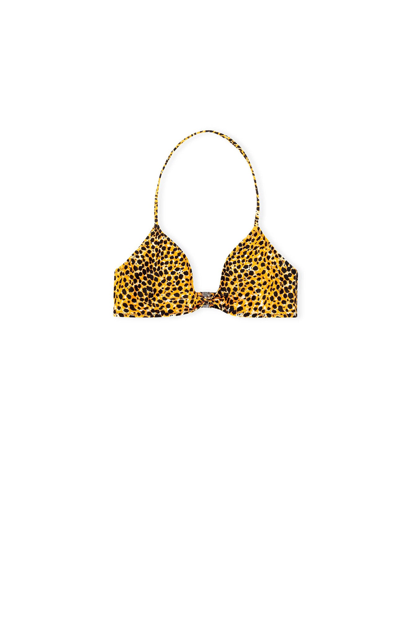 Haut de bikini à imprimé animal - Bright Marigold