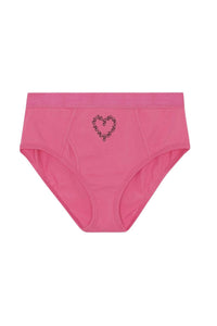 Culotte taille haute - Carmine Rose