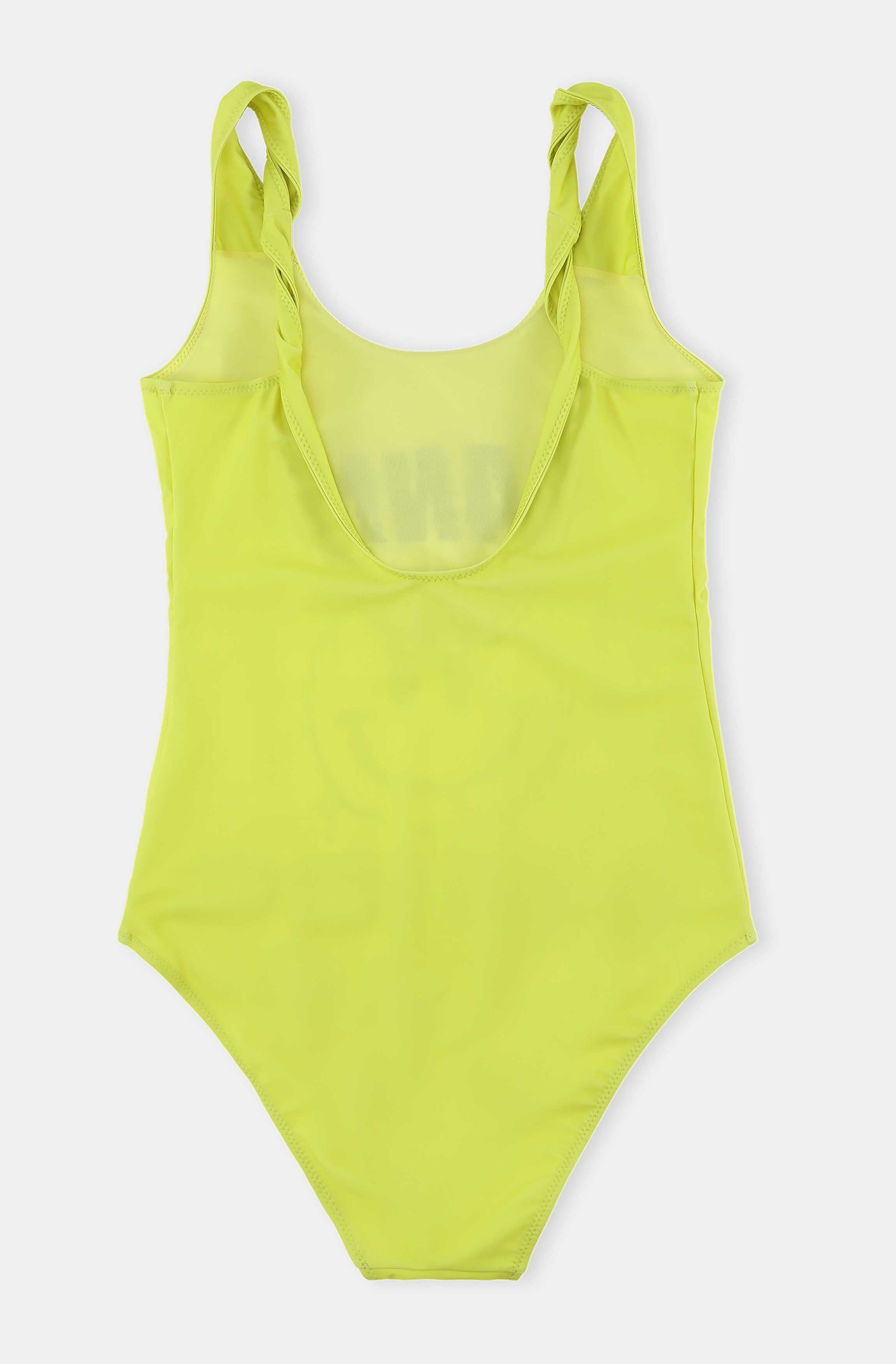Maillot une pièce graphique - Blazing Yellow