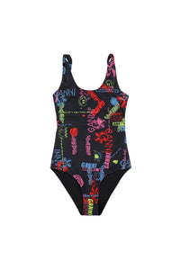 Maillot une pièce graphique - Phantom