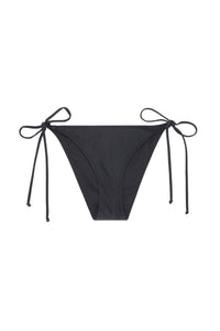 Bas de bikini à cordons - Black