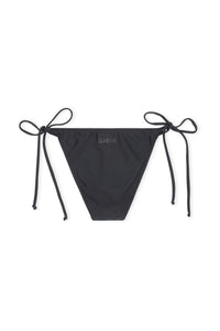 Bas de bikini à cordons - Black